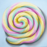 http://leeheum.com/files/gimgs/th-69_▶14 Cotton candy on white sky blue, 38cm x 38cm, Oil on canvas, 2022.jpg